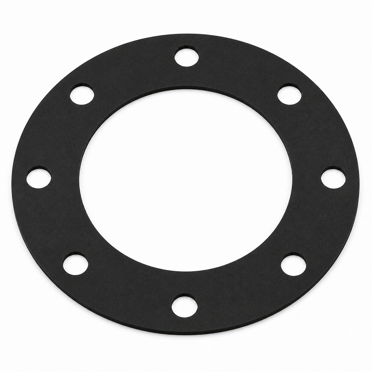 4-inch full-face EPDM rubber water-meter flange gasket with eight bolt holes